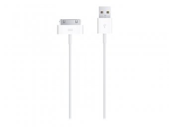 Apple Dock Connector to USB Cable - Câble de chargement / de données - Apple Dock mâle pour USB mâle 