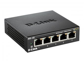 D-Link DGS 105 - commutateur - 5 ports 