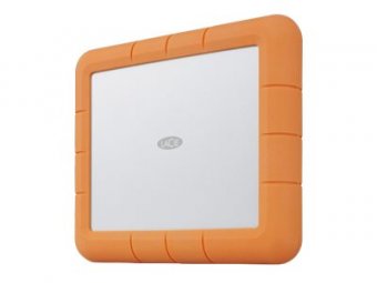 Lacie Rugged RAID Shuttle USB-C (HDD) - Orange - 8TB - Câble USB-C fourni (2) 