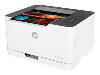 HP Color Laser 150nw - Imprimante - couleur - laser - A4/Legal - 600 x 600 ppp 4 ppm (couleur) - jusqu'à 18 ppm - capacité : 150 feuilles - USB 2.0, LAN, Wi-Fi(n) 