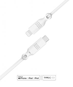 MFI /C Cable ECO 3A 1.2M Blanc 