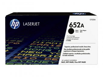 HP 652A - noir - original - LaserJet - cartouche de toner (Unitaire) 