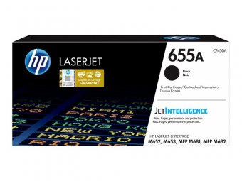 HP 655A - noir - original - LaserJet - cartouche de toner (Unitaire) 