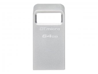 Kingston DataTraveler Micro - Clé USB - 64 Go - USB 3.2 Gen 1 