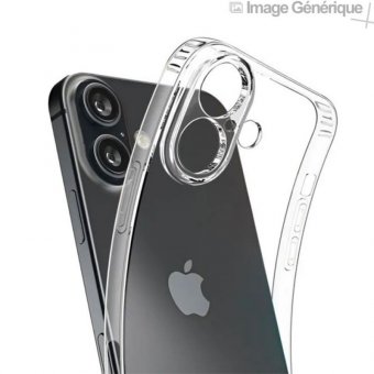 Coque Silicone Pour iPhone 16e (0.5mm, Transparent) En Vrac 