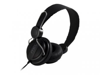 MCL - Casque stéréo multimédia (sans micro) - 1.20m Noir 