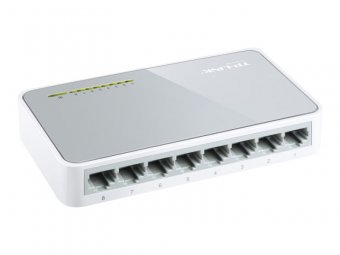 TP-LINK Switch TL-SF1008D 8x 10/100MBit Unmanaged  Zweite Wahl, Verpackung leicht beschÃ¤digt 