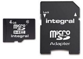 Micro SDHC Card Class 4 4GB 