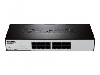 D-Link DES 1016D - commutateur - 16 ports - non géré - Montable sur rack 