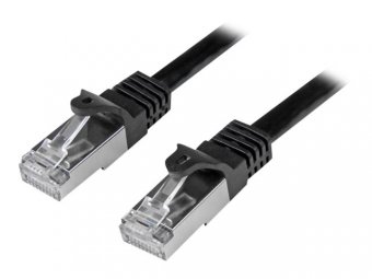 0.5m Cat6 SFTP Patch Cable - Black 