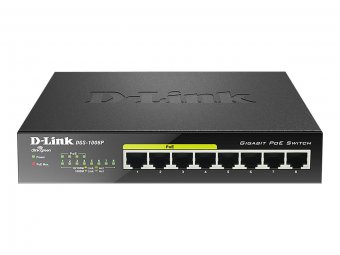 D-Link DGS 1008P - commutateur - 8 ports - non géré 