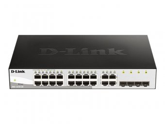 D-Link Switch DGS-1210-20/E 16xGBit/4xSFP 19" Managed 