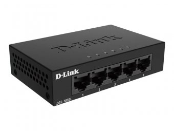 D-Link Switch DGS-105GL/E 5xGBit Unmanaged Ohne UK Stecker 