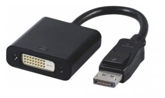 MicroConnect Active Adapter DP - DVI-D M-F 