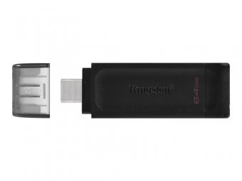 Kingston DataTraveler 70 - Clé USB - 64 Go - USB-C 3.2 Gen 1 