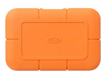 Lacie Rugged SSD USB-C (SSD) - Orange - 4TB SSD - Câble USB-C fourni (2) 