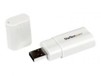 USB to Stereo Audio Adapter Converter 
