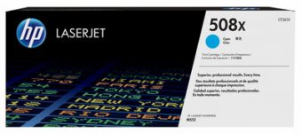 Toner HP Color Laser Enterprise M553 cyan CF361X 