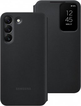 Samsung EF-ZS901 - Étui à rabat pour téléphone portable - noir - pour Galaxy S22 