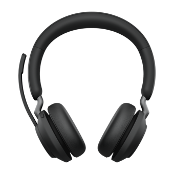 Jabra Evolve2 65 UC Stereo - Micro-casque - sur-oreille - Bluetooth - sans fil - USB-C - isolation acoustique - noir 