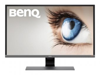 BenQ EW3270U - Écran LED - 32" (31.5" visualisable) - 3840 x 2160 4K UHD (2160p) @ 60 Hz - VA - 300 cd/m² - 3000:1 - 4 ms - 2xHDMI, DisplayPort, USB-C - haut-parleurs - gris métallisé 