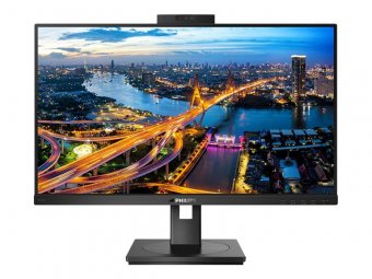 Philips 242B1H - Écran LED - 24" (24" visualisable) - 1920 x 1080 Full HD (1080p) @ 75 Hz - IPS - 250 cd/m² - 1000:1 - 4 ms - HDMI, DVI-D, VGA, DisplayPort - haut-parleurs - texture noire 