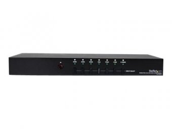 StarTech.com Commutateur HDMI / VGA de 7 ports - Switcher de l'analogique vers numerique - Scaler S-Video, RCA, audio et video 1080p - Commutateur vidéo/audio - de bureau - pour P/N: SVA12M2NEUA, SVA12M5NA 