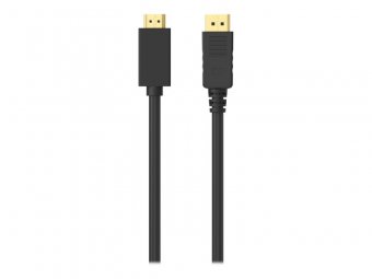 Belkin Câble DisplayPort vers HDMI de 1,8 m,M/M,4k - câble adaptateur - DisplayPort / HDMI - 1.8 m 