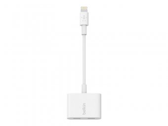 Lightning audio+Charge Rockstar 4" WHT 