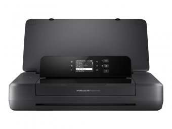 HP Officejet 200 Mobile Printer - Imprimante - couleur - jet d'encre - A4/Legal - 1200 x 1200 ppp - jusqu'à 20 ppm (mono) / jusqu'à 19 ppm (couleur) - capacité : 50 feuilles - USB 2.0, hôte USB, Wi-Fi 