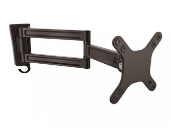 Wall Mount Monitor Arm - Dual Swivel 