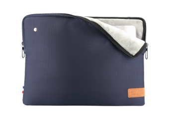 MOBILIS  La Frenchie Sleeve 12.5 14'' Midnight Blue Made in France 25% RECYCLED 