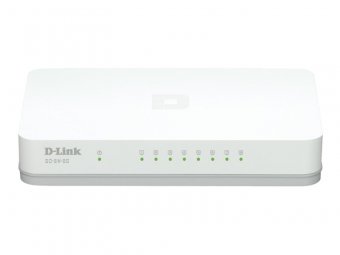 D-Link GO-SW-8G - commutateur - 8 ports - non géré 