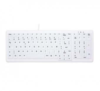 CONTOUR ACTIVE KEY Clavier hyg. AK-C7000 filaire FR blanc 