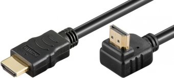 MicroConnect Câble HDMI 2.0, angle à 90°, 3m 