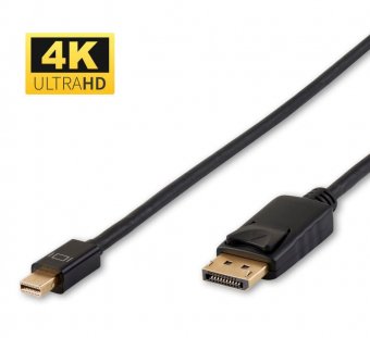 MicroConnect Mini DP - Displayport 1m M-M / DP-MMG-100MB 