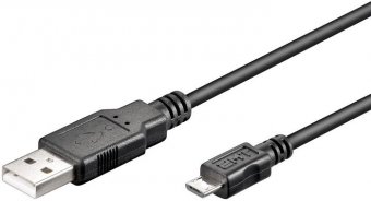 Cordon USB A Vers Micro USB (Type B) 1,00 m 