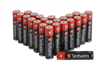 Verbatim Batterie 24 x AA / LR6 Alcaline 