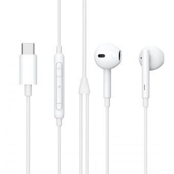 eSTUFF Écouteurs intra-auriculaires pour appareils USB-C 