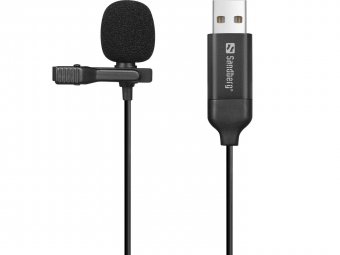 Sandberg Streamer USB Clip Microphone 