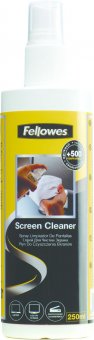 Fellowes Spray nettoyant pour écrans d'ordinateur, pc portables, smartphones, tablettes, 250ml, 9971806 