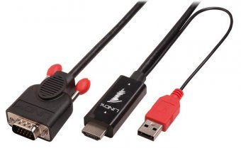 Lindy Câble HDMI vers VGA, 2m 