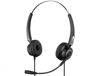 Sandberg USB Office Headset Pro Stereo + MicroConnect Adaptateur USB-C vers USB A 3.2 gen 1 M-F 