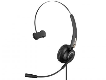 Sandberg USB Office Headset Pro Mono + MicroConnect Adaptateur USB-C vers USB A 3.2 gen 1 M-F 