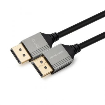 MicroConnect DisplayPort 1.2 Ultra Slim 2m Noir 