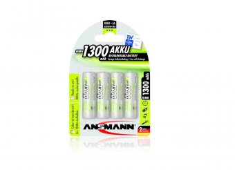 ANSMANN NiMH Rechargeable battery AA / HR6 1300 mAh maxE 4 pcs. 