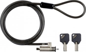 Antivol et clé eSTUFF 1.8 m, 4.5 mm, carbon steel 
