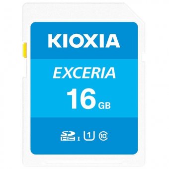 Kioxia SD-Card Exceria 16GB Cartes SDHC 16Go 