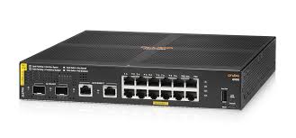 HPE Aruba Switch CX 6100 12G 2SFP+ 12xGBit/2xSFP+ PoE 139W JL679A 