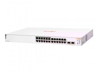 HPE Aruba Switch 1830 24G 2SFP 24xGBit/2xSFP (12xPoE/195W) JL813A 
